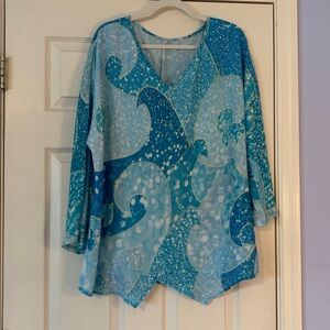 Silky Tunic Top